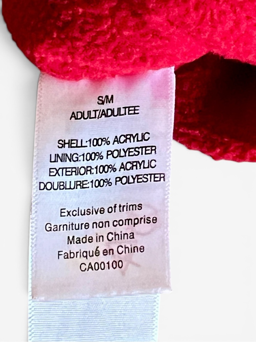2010 Vancouver Olympic Mittens Red Knit Canada Maple Leaf HBC Official Sm/M - Picture 5 of 5